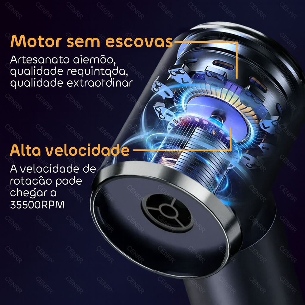Aspirador Portátil CENRR 210000PA – Limpeza em Qualquer Lugar