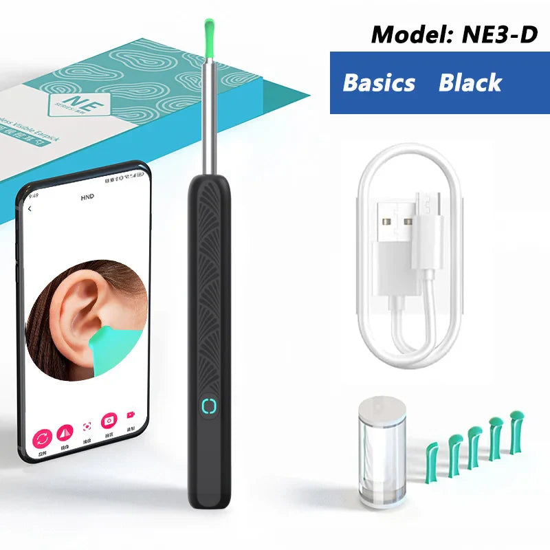Smart Ear Cleaner with Camera – Safe Earwax Removal Kit