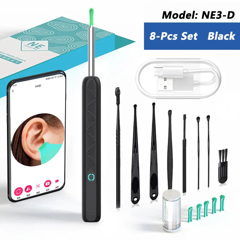 Smart Ear Cleaner with Camera – Safe Earwax Removal Kit
