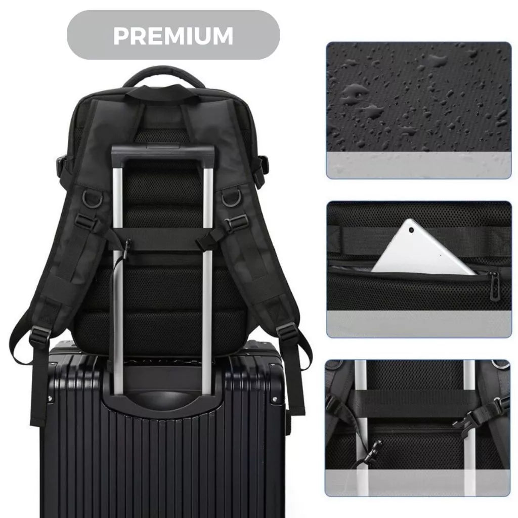 Mochila Executiva Unissex Expansível