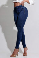 Calça Jeans Modeladora com Cinto - REF81