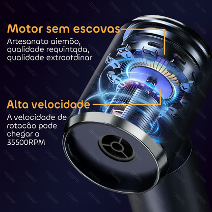 Aspirador Portátil CENRR 210000PA – Limpeza em Qualquer Lugar