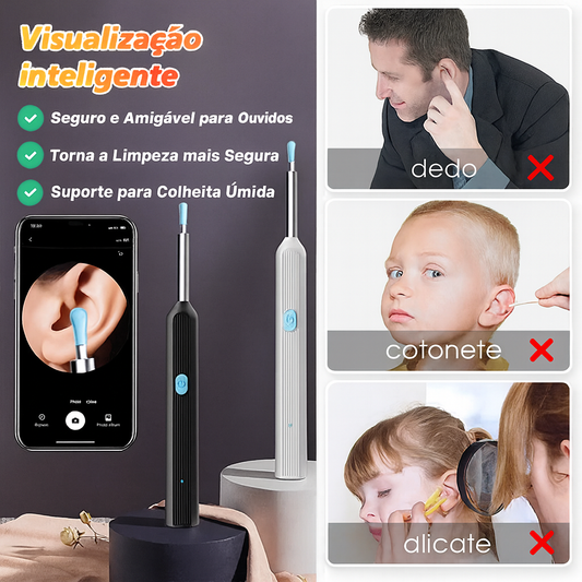 Smart Ear Cleaner with Camera – Safe Earwax Removal Kit